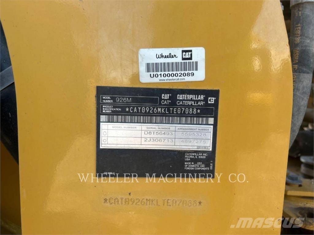 CAT 926M QC Iekrāvēji uz riteņiem