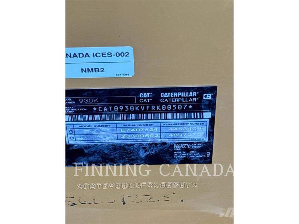CAT 930K Iekrāvēji uz riteņiem