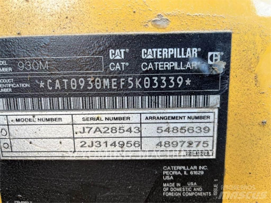 CAT 930M Iekrāvēji uz riteņiem
