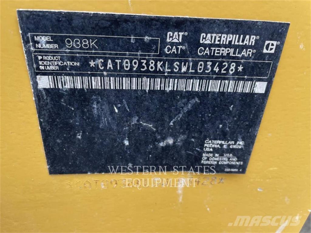 CAT 938K Iekrāvēji uz riteņiem