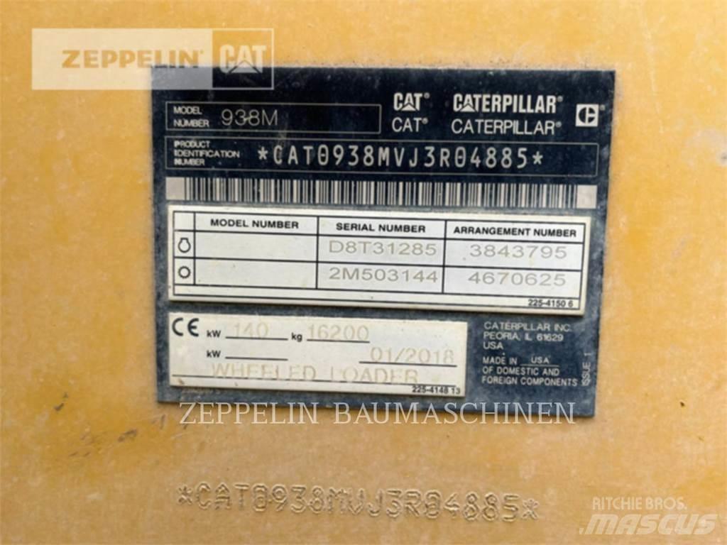 CAT 938M Iekrāvēji uz riteņiem