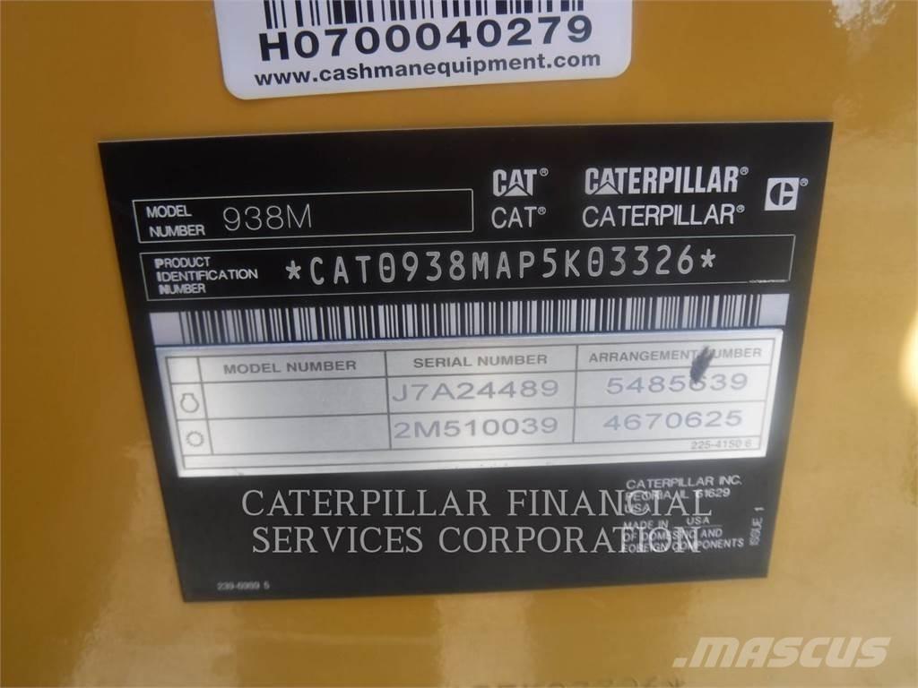 CAT 938M Iekrāvēji uz riteņiem