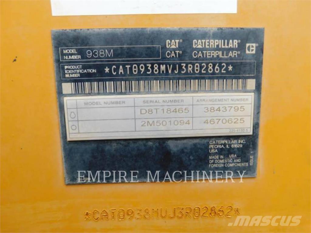 CAT 938M FC Iekrāvēji uz riteņiem