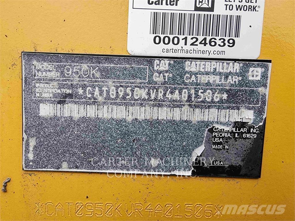 CAT 950 K Iekrāvēji uz riteņiem
