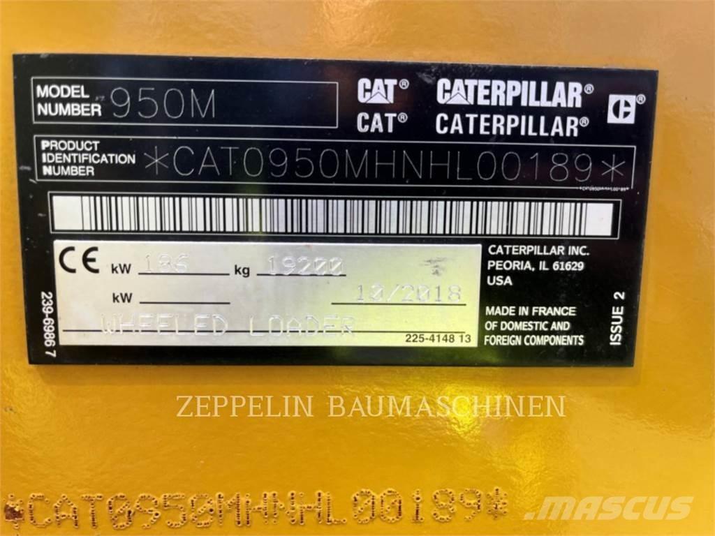 CAT 950M Iekrāvēji uz riteņiem
