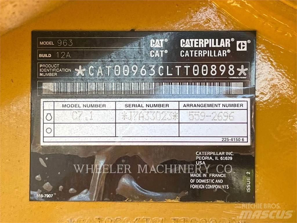 CAT 963 Kāpurķēžu iekrāvēji