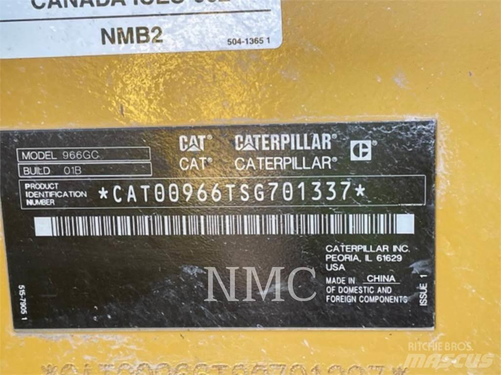 CAT 966 Iekrāvēji uz riteņiem