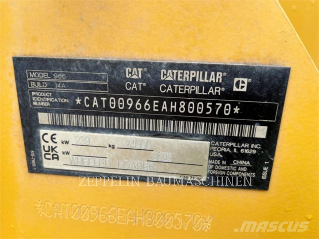 CAT 966 Iekrāvēji uz riteņiem