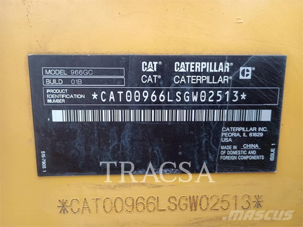 CAT 966GC Iekrāvēji uz riteņiem