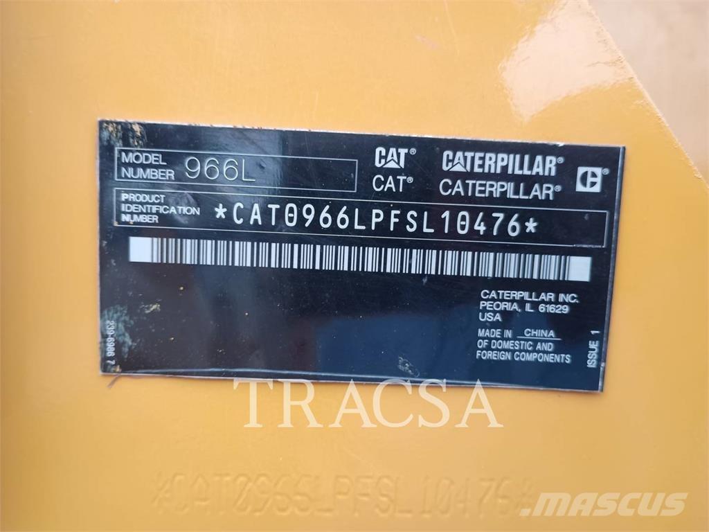 CAT 966L Iekrāvēji uz riteņiem