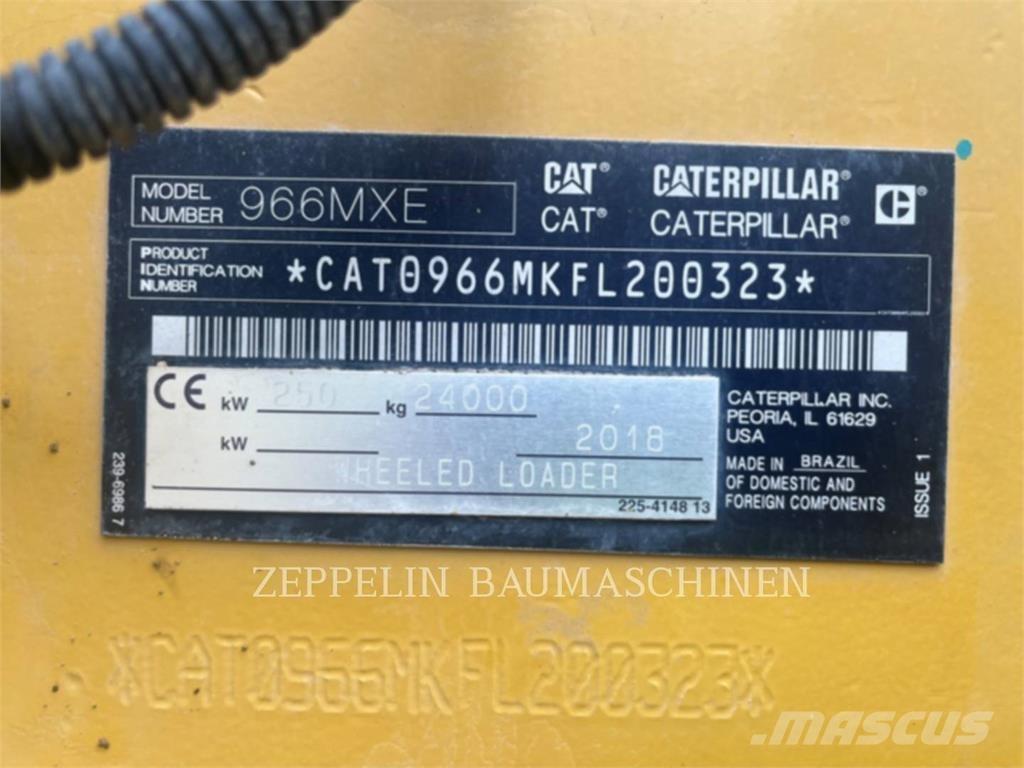 CAT 966MXE Iekrāvēji uz riteņiem