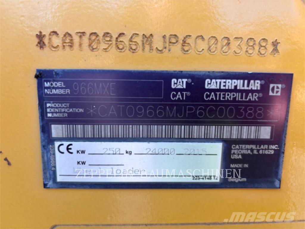 CAT 966MXE Iekrāvēji uz riteņiem