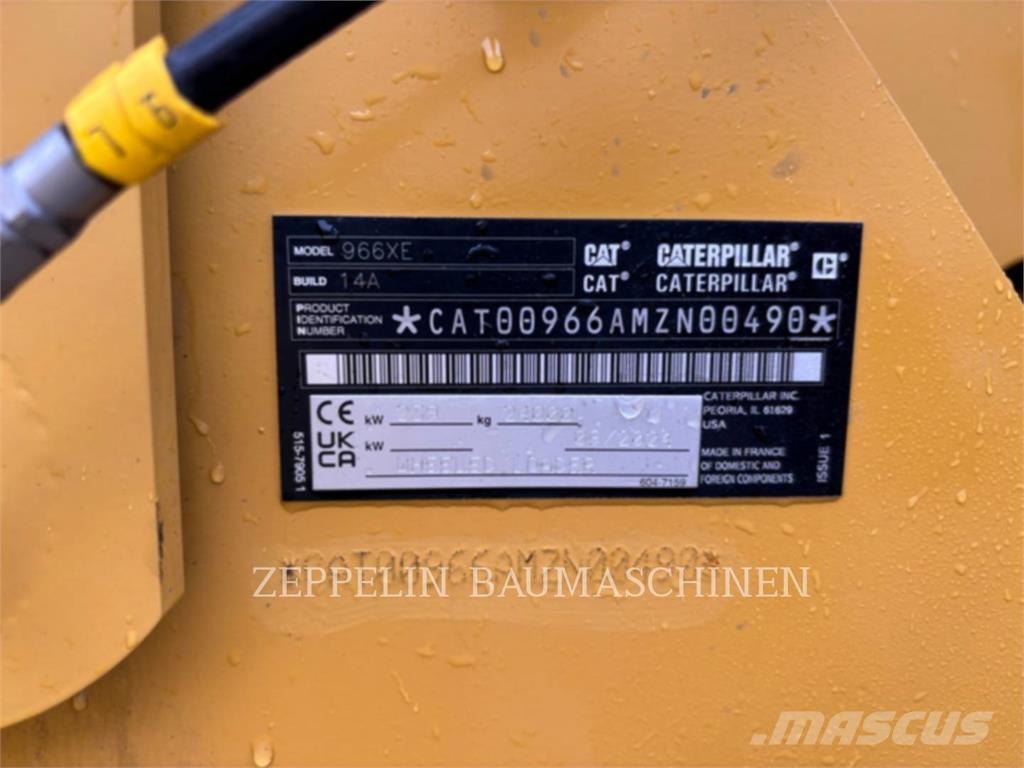 CAT 966XE Iekrāvēji uz riteņiem