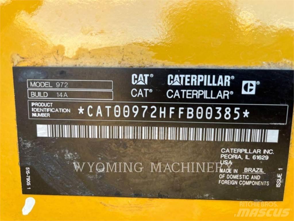CAT 972 Iekrāvēji uz riteņiem