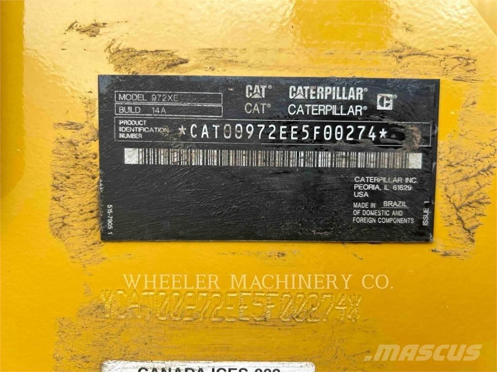 CAT 972 XE QC Iekrāvēji uz riteņiem