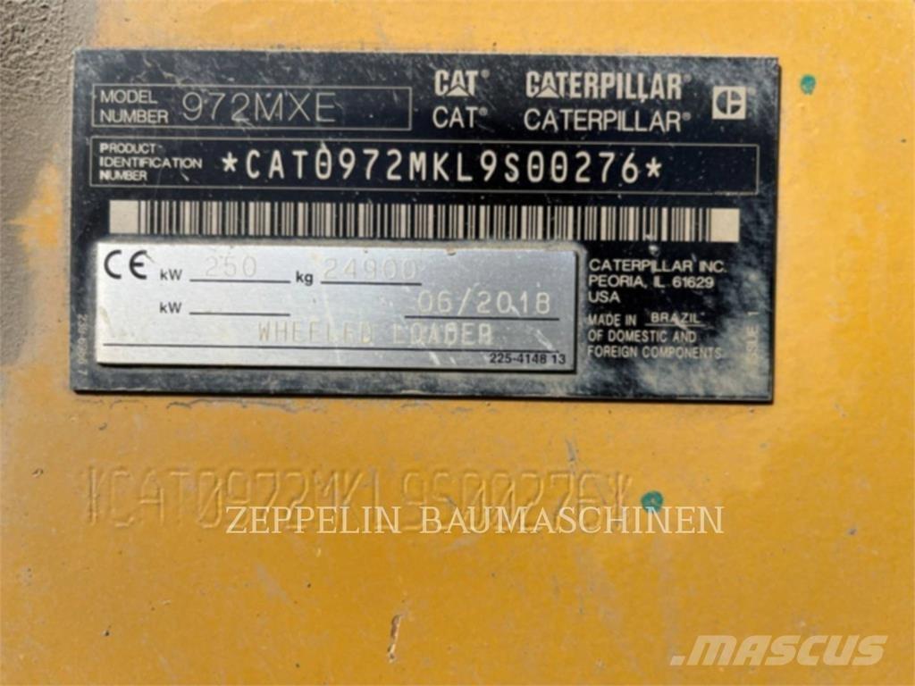CAT 972MXE Iekrāvēji uz riteņiem