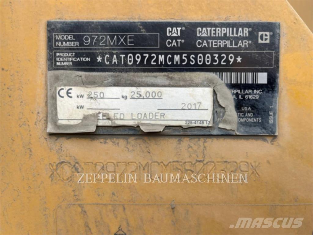 CAT 972MXE Iekrāvēji uz riteņiem
