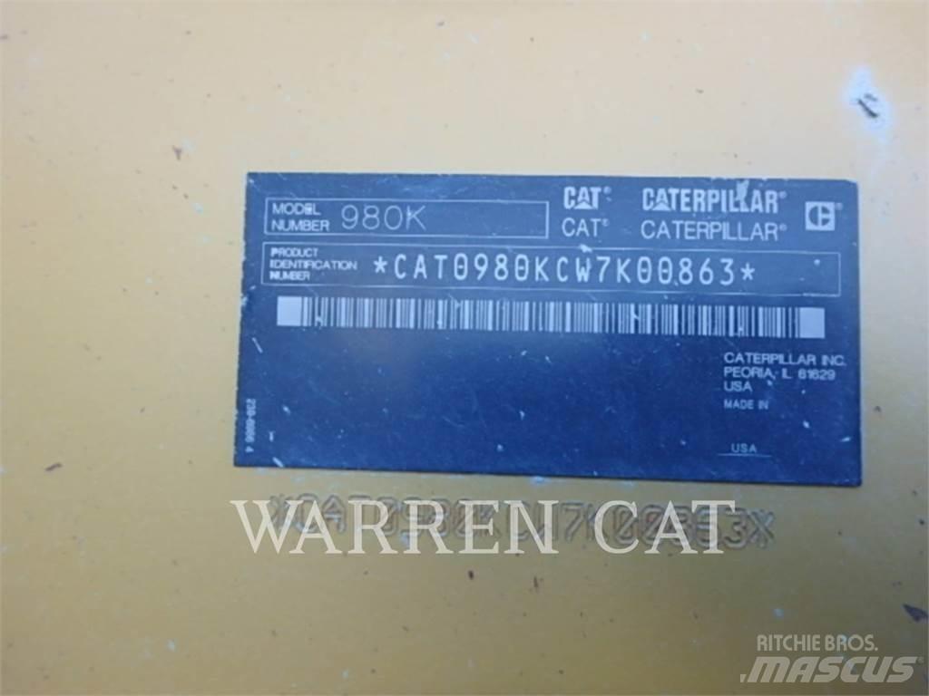 CAT 980K Iekrāvēji uz riteņiem