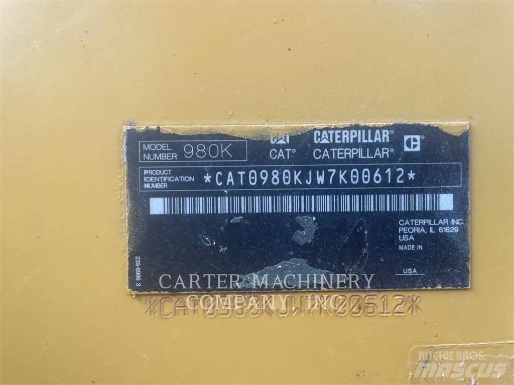 CAT 980K Iekrāvēji uz riteņiem