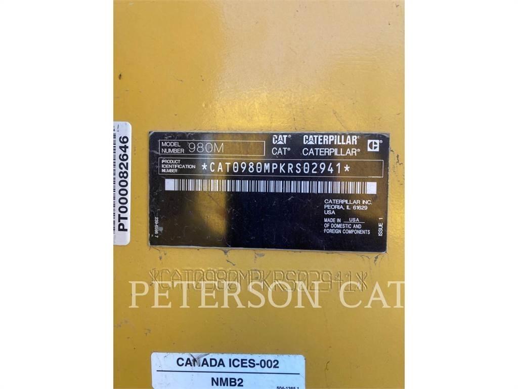 CAT 980M Iekrāvēji uz riteņiem
