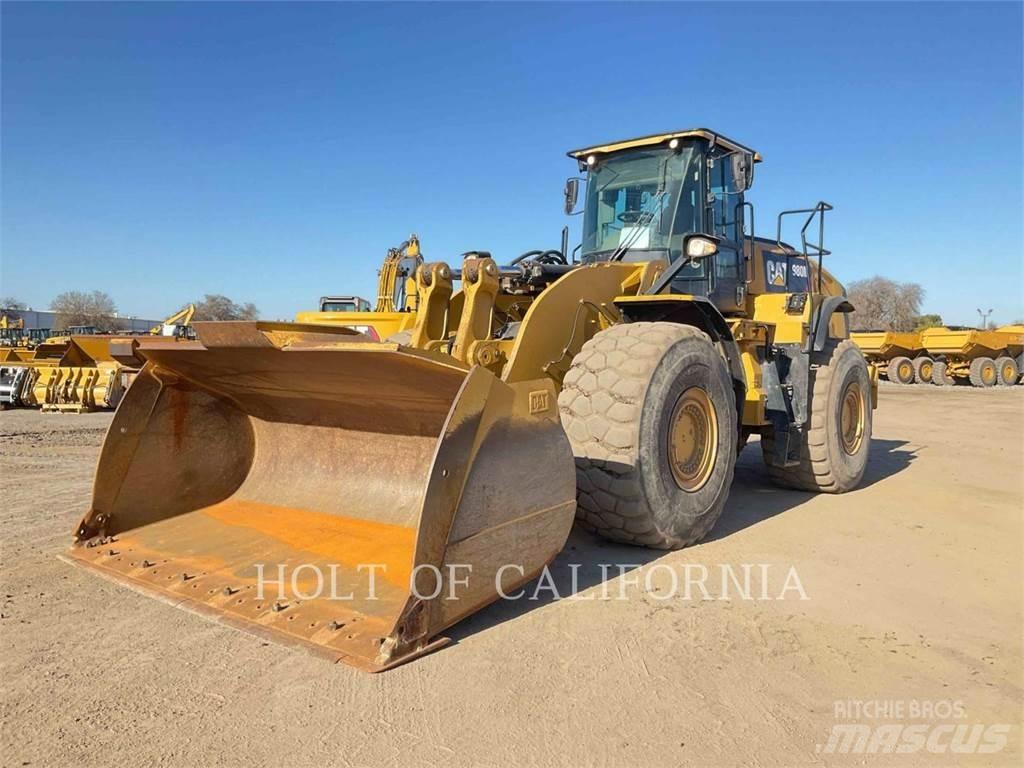CAT 980M Iekrāvēji uz riteņiem