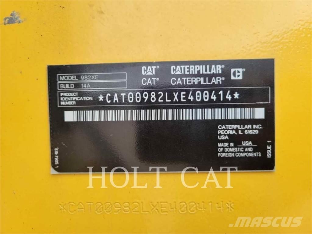 CAT 982 XE Iekrāvēji uz riteņiem