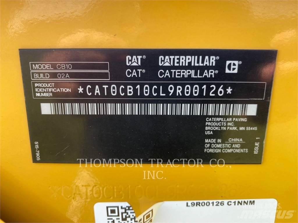 CAT CB 10 Divvalču grunts veltņi