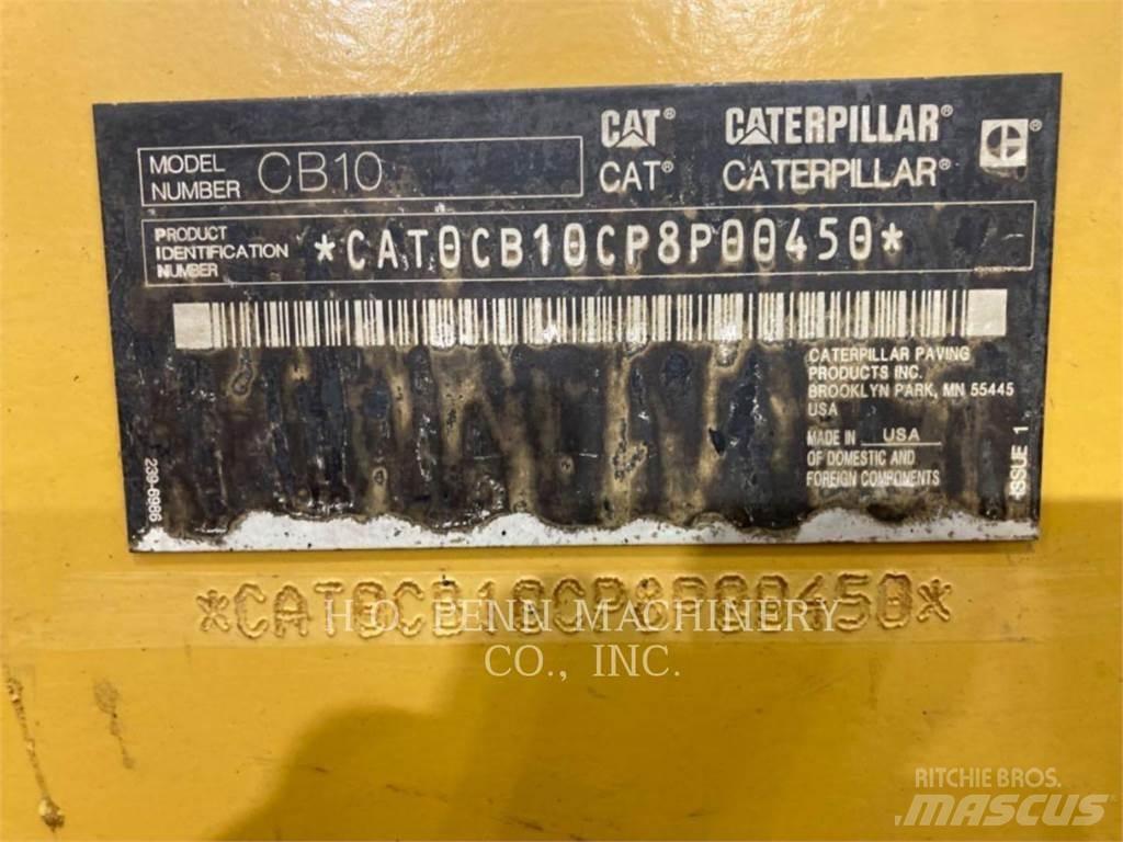 CAT CB 10 Divvalču grunts veltņi
