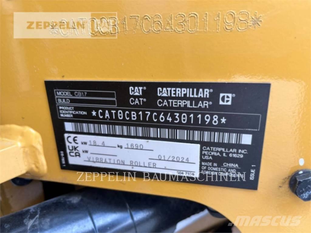 CAT CB1.7 Augsnes blīvētāji