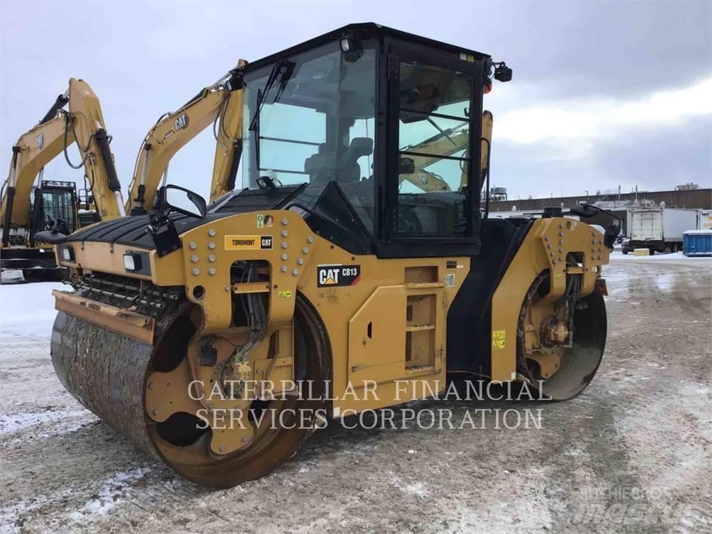 CAT CB13 Divvalču grunts veltņi
