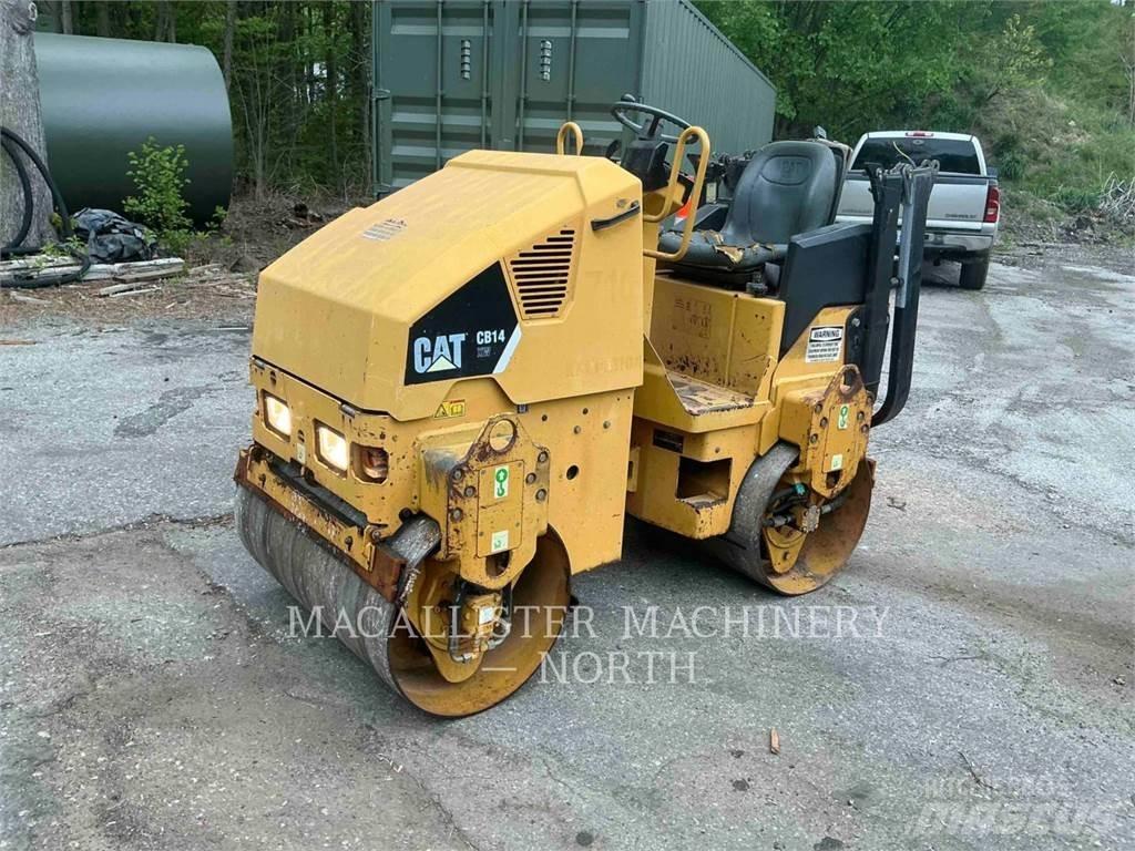 CAT CB14 Vienvalča grunts veltņi