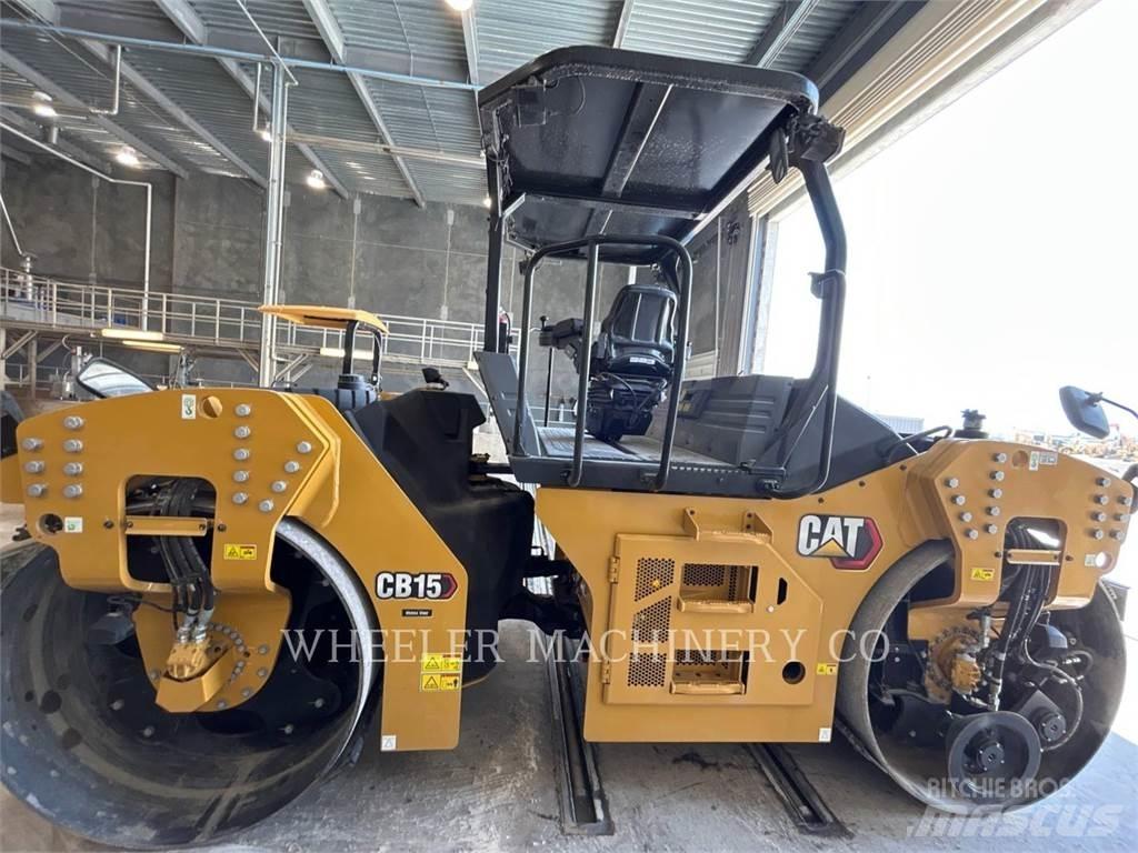 CAT CB15 CW VV Divvalču grunts veltņi