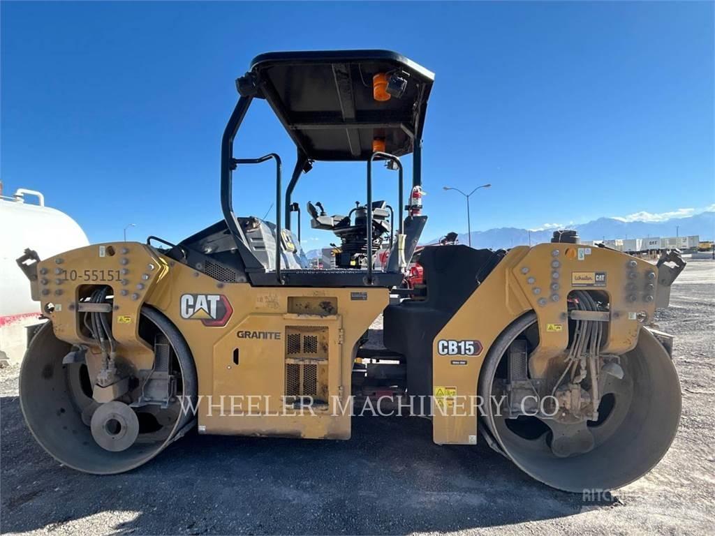 CAT CB15 CW VV Divvalču grunts veltņi