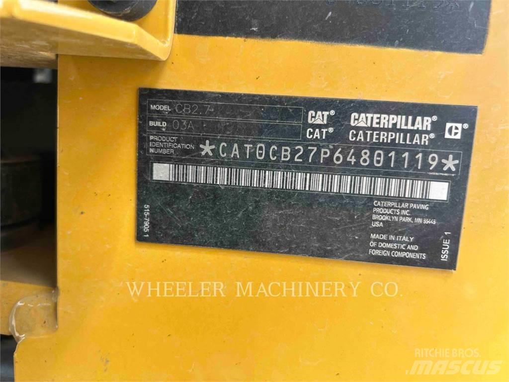 CAT CB2.7 Divvalču grunts veltņi