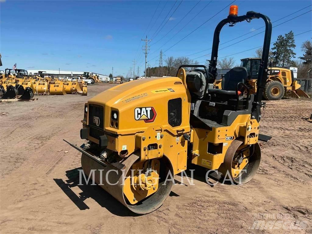 CAT CB2.7 Vienvalča grunts veltņi