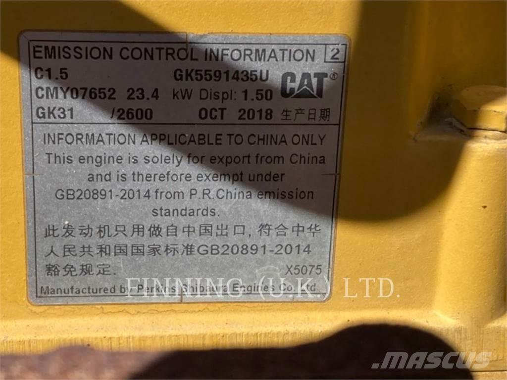 CAT CB2.7 Augsnes blīvētāji