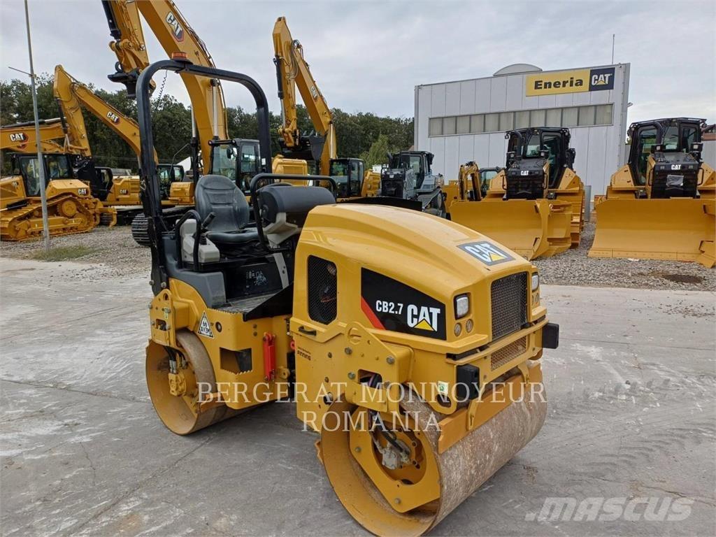 CAT CB2.7LRC Divvalču grunts veltņi