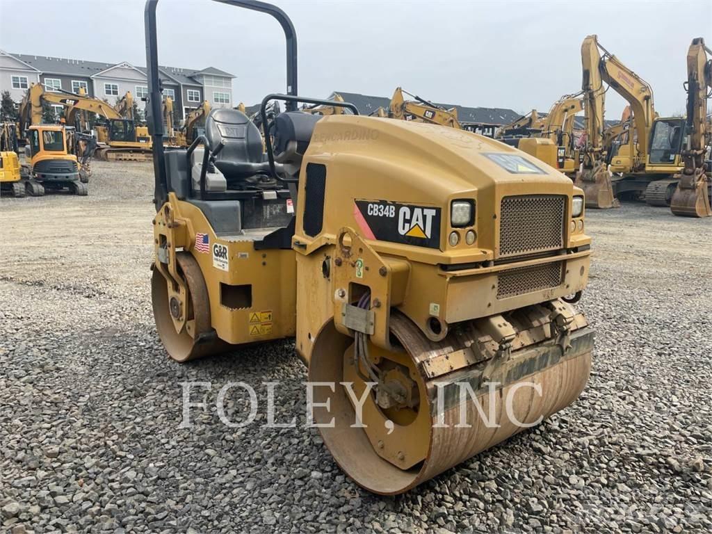 CAT CB34B Divvalču grunts veltņi