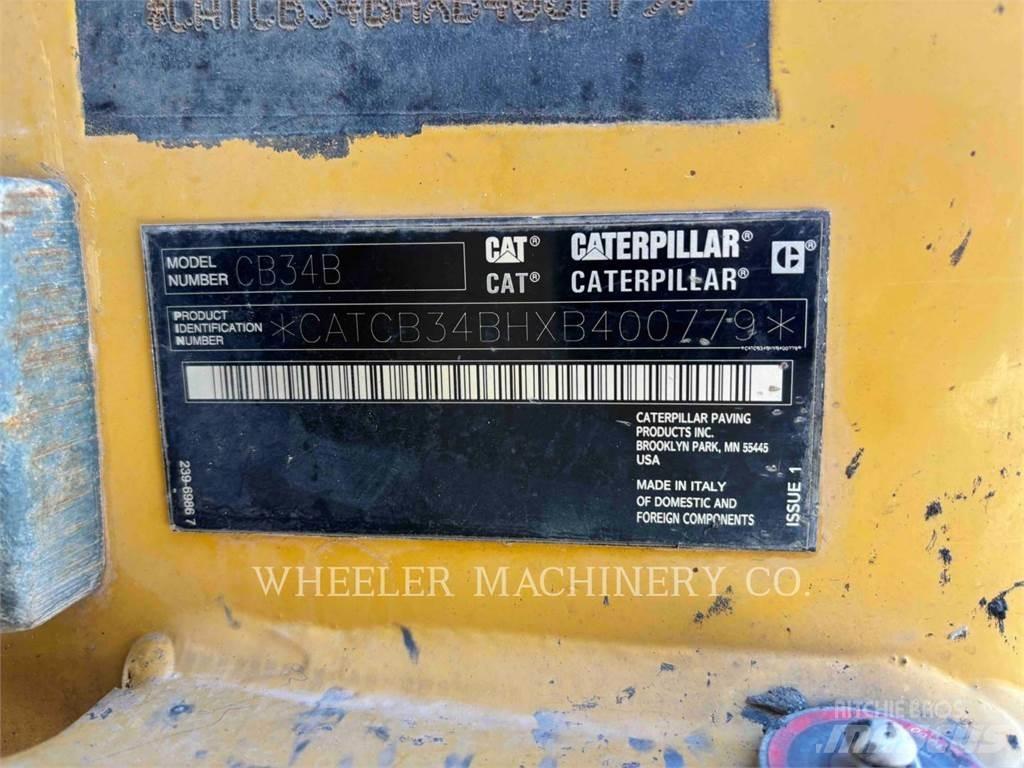 CAT CB34B Divvalču grunts veltņi