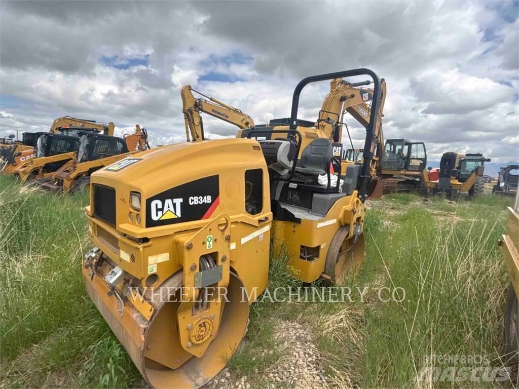 CAT CB34B Divvalču grunts veltņi