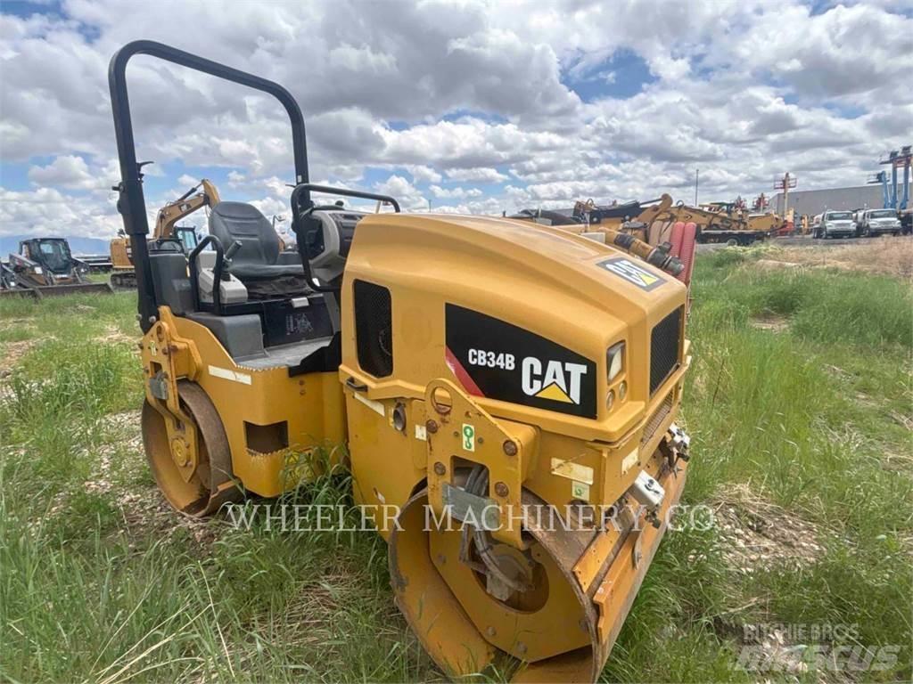 CAT CB34B Divvalču grunts veltņi