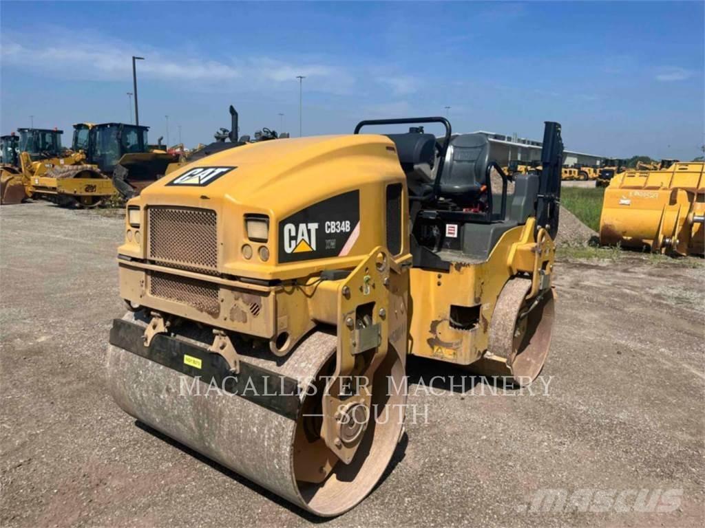 CAT CB34BXW Divvalču grunts veltņi