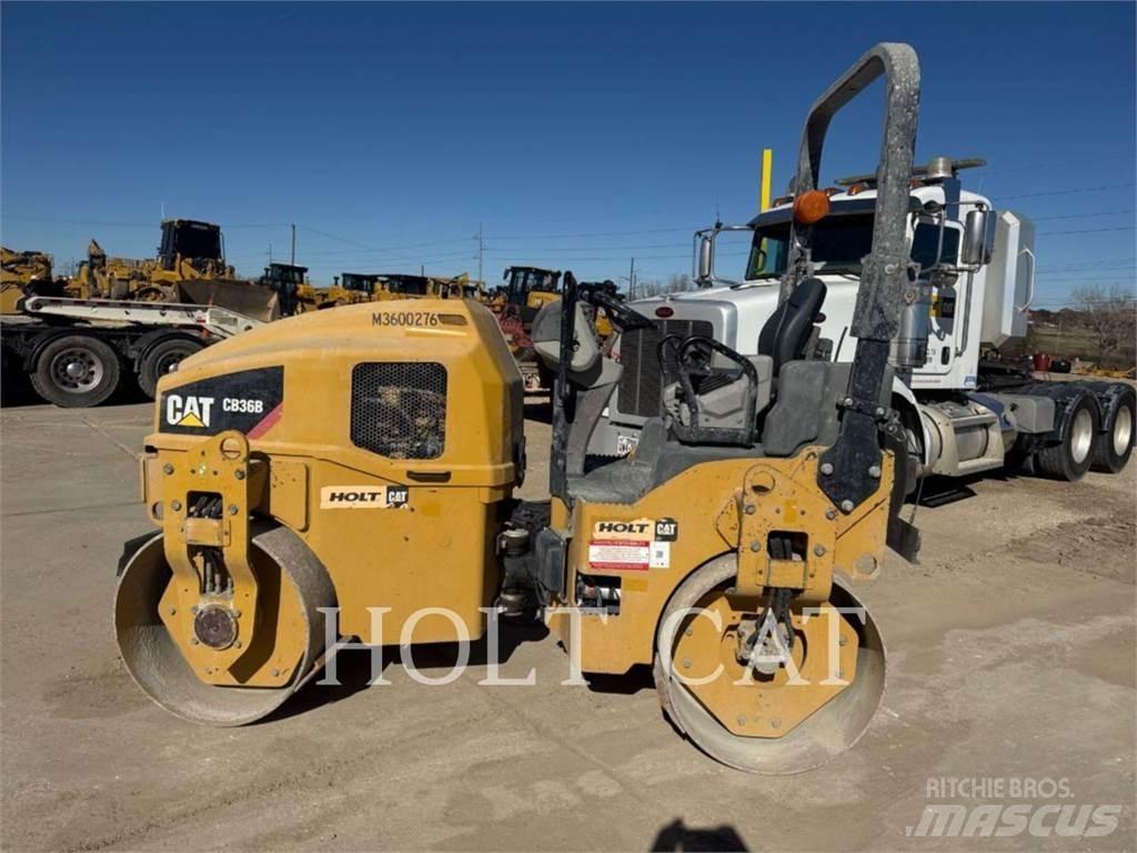 CAT CB36B Vienvalča grunts veltņi