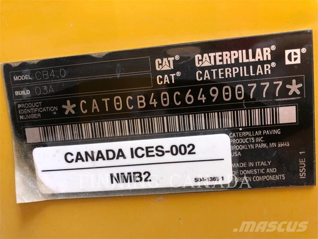 CAT CB4.0-03 Augsnes blīvētāji