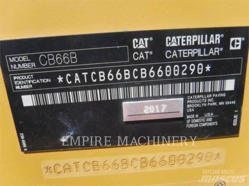 CAT CB66B Divvalču grunts veltņi