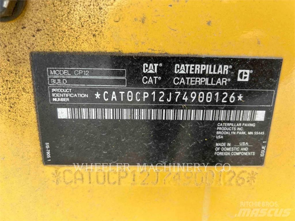 CAT CP12 Vienvalča grunts veltņi