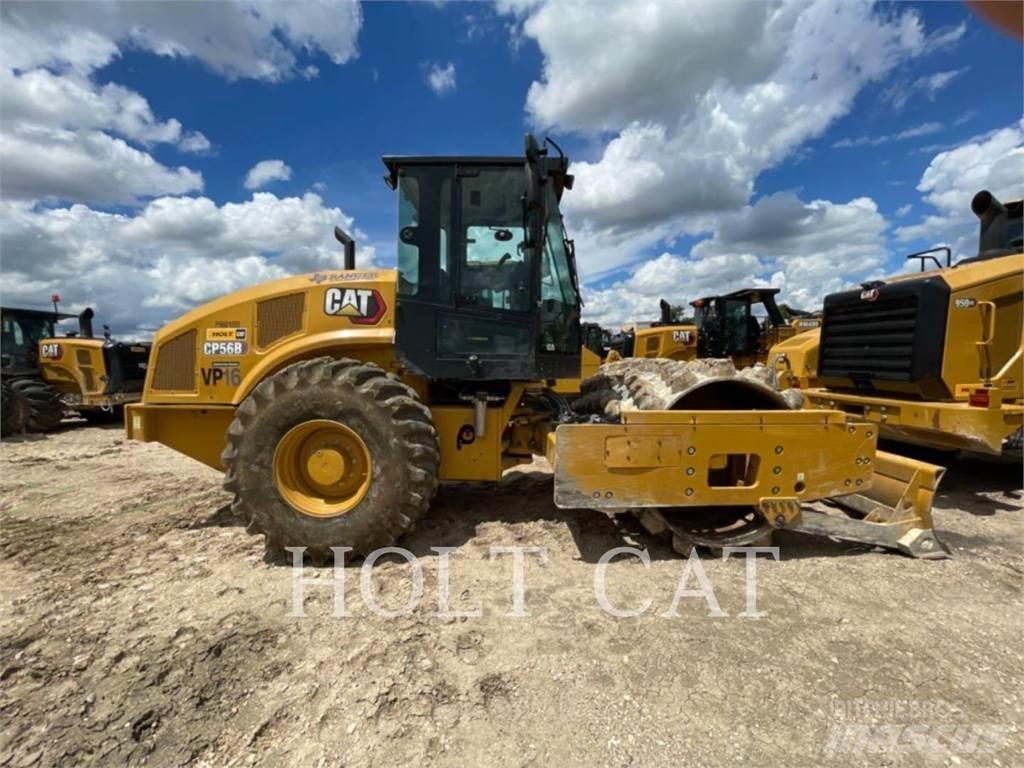 CAT CP56B CAB Vienvalča grunts veltņi