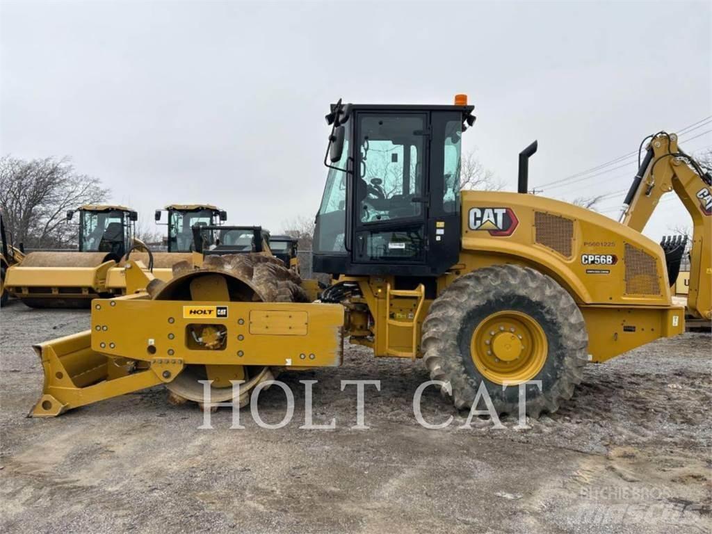 CAT CP56B CAB Vienvalča grunts veltņi