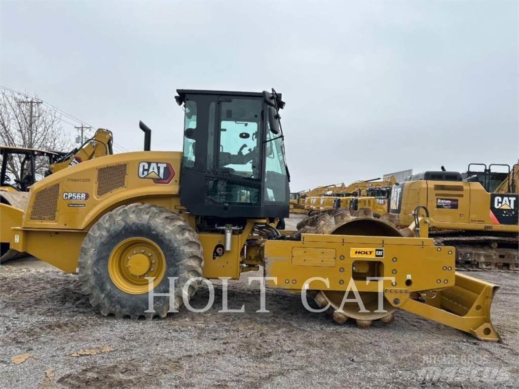 CAT CP56B CAB Vienvalča grunts veltņi