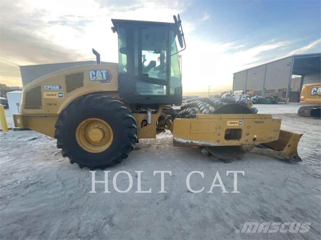 CAT CP56B CAB Vienvalča grunts veltņi